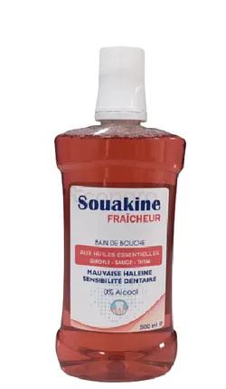 SOUAKINE FRAICHEUR BAIN DE BOUCHE 500ML