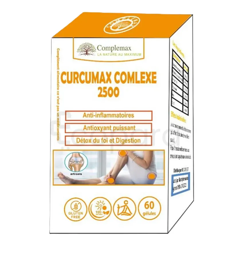 COMPLEMAX CURCUMAX COMLEXE BOITE DE 60 GELULES