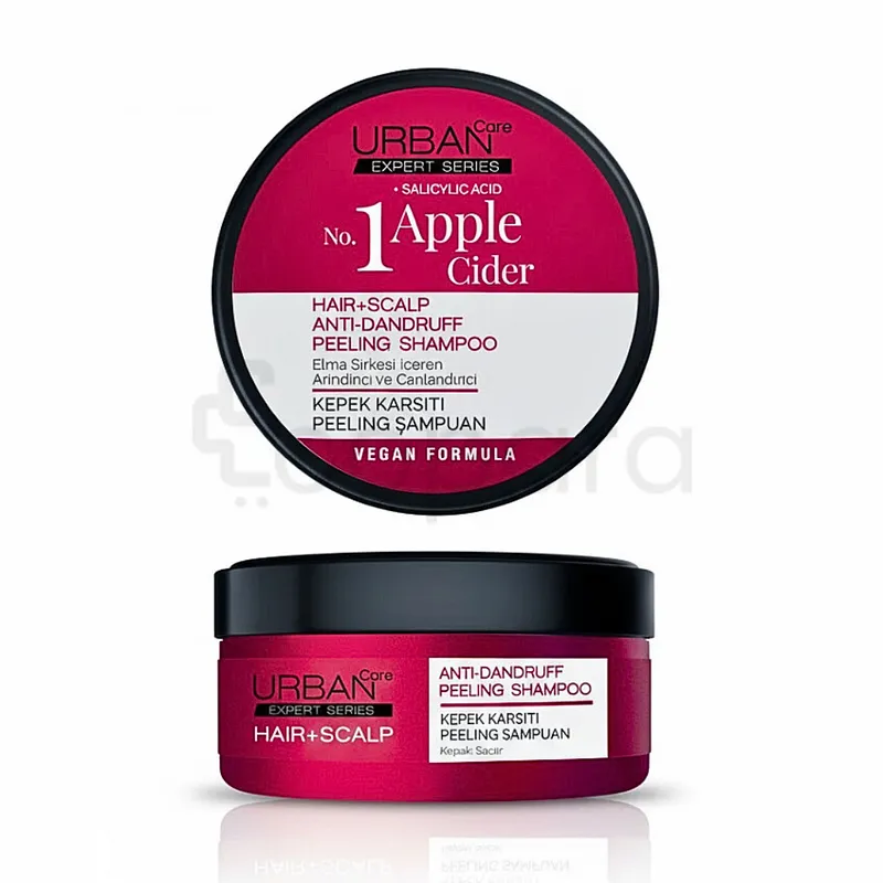 URBAN CARE NO 1 APPLE CIDER HAIR + SCALP ANTI-DANDRUFF PEELING SHAMPOO 200G