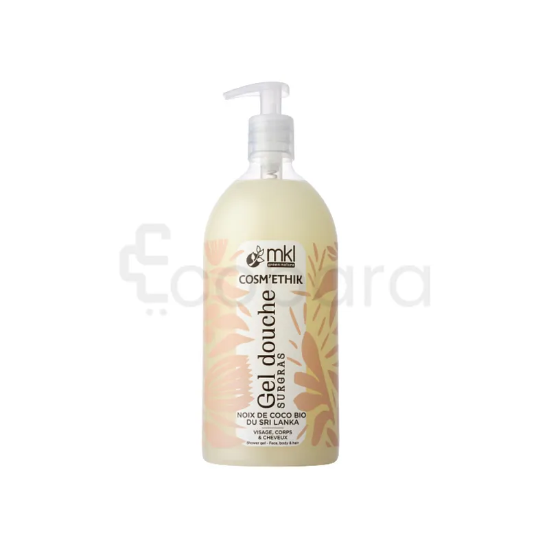 MKL GREEN NATURE COSM'ETHIK GEL DOUCHE SURGRAS NOIX DE COCO DU SRI LANKA 1L