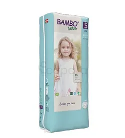 BAMBO NATURE COUCHES BEBE TAILLE 5 12-18KG BOITE DE 44