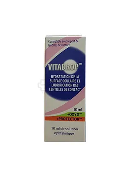 VITADROP SOLUTION OPHTALMIQUE 10ML COLLYRE