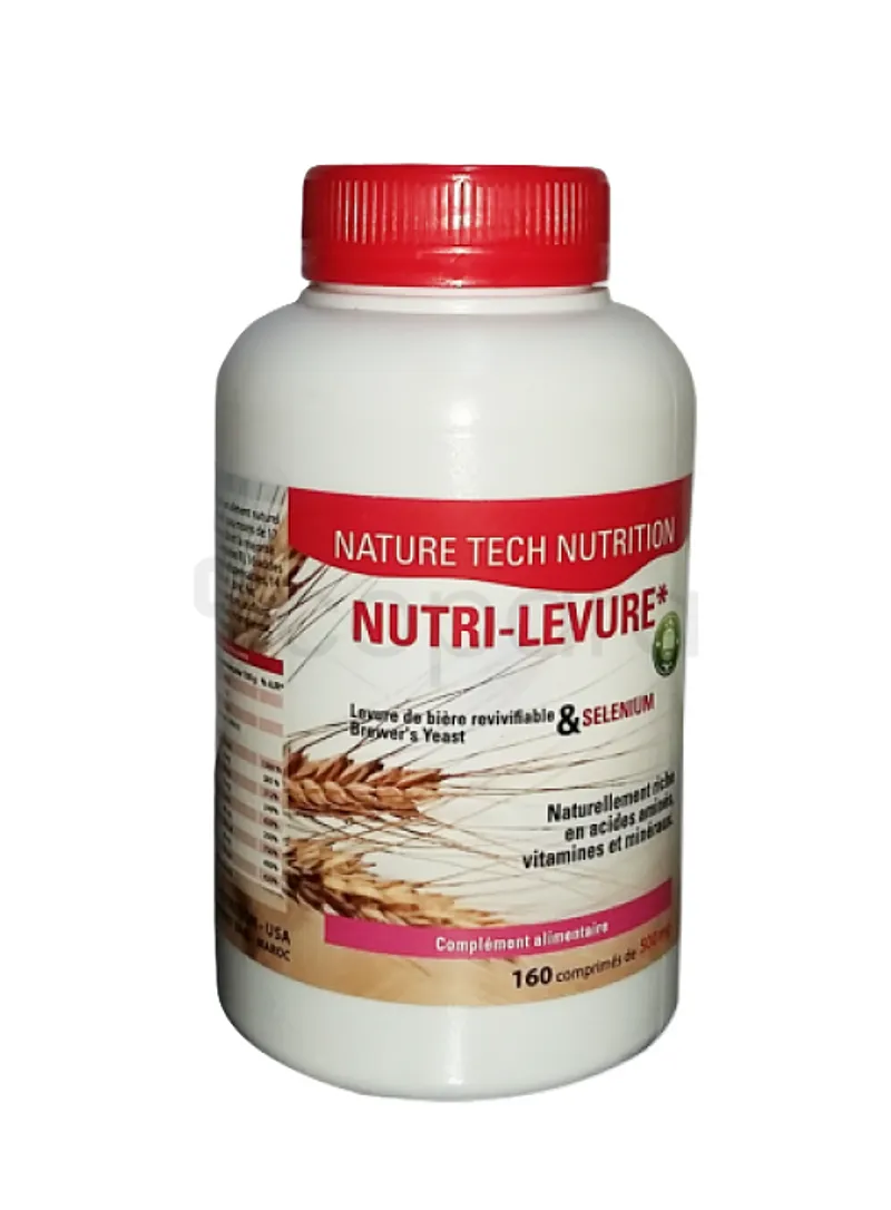 LEVURE DE BIERE NUTRI + SELENIUM 500MG BOITE DE 160