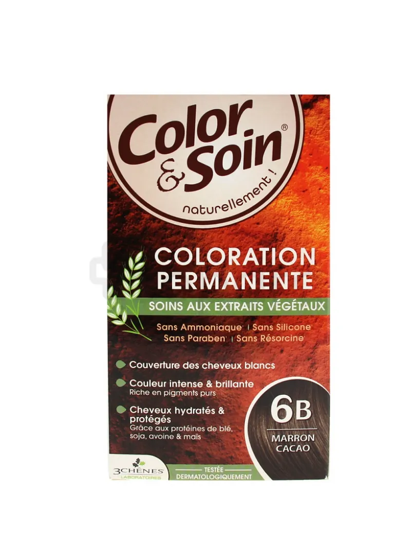 COLOR ET SOIN 6B MARRON CACAO 135ML