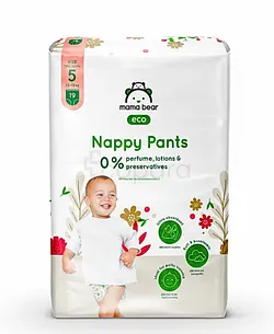 MAMA BEAR PANTS ECOLOGIQUES BEBE TAILLE 5 BOITE DE 19