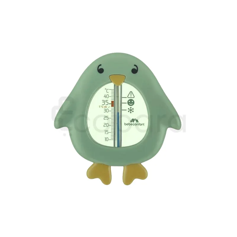 BEBE CONFORT THERMOMETRE DE BAIN PINGOUIN VERT REFERENCE 2358