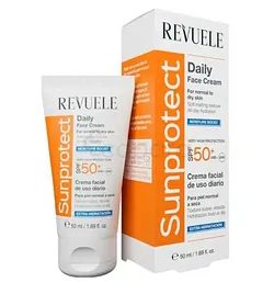 REVUELE DAILY FACE CREAM SPF50 CREMA FACIAL DE USO DIARIO OIL CONTROL 50ML