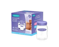 LANSINOH BOUTEILLES DE CONSERVATION DE LAIT MATERNEL BOITE DE 4