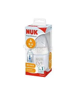 NUK BIBERON PREMIER CHOIX 0-6MOIS 150ML