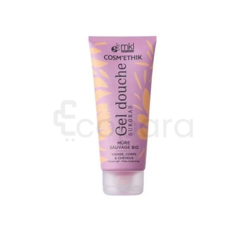 MKL GREEN NATURE COSM'ETHIK GEL DOUCHE SURGRAS MURE SAUVAGE BIO 200ML