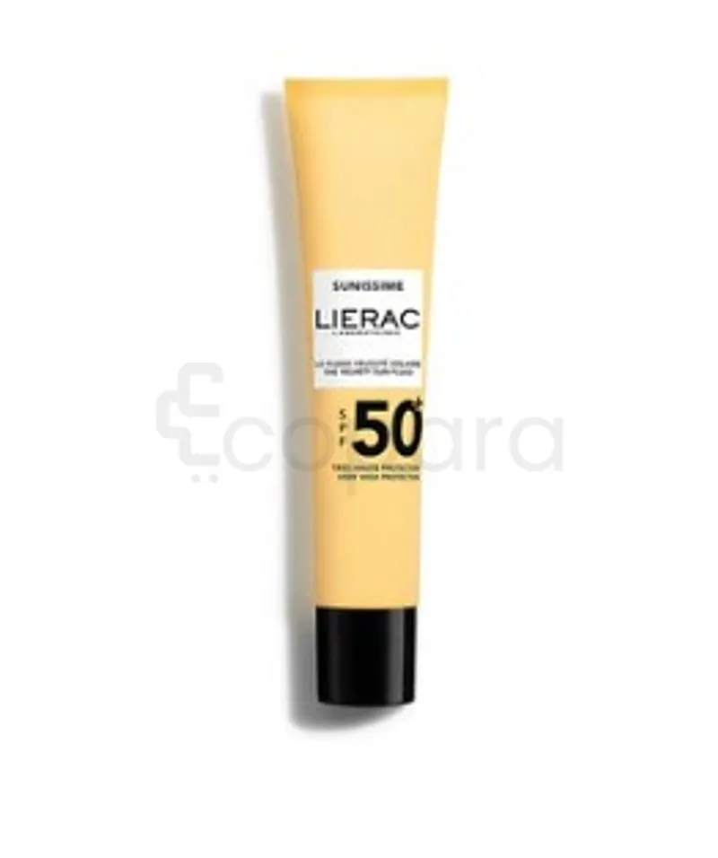 LIERAC SUNISSIME FLUIDE VELOUTE SOLAIRE VISAGE SPF50+ 40ML