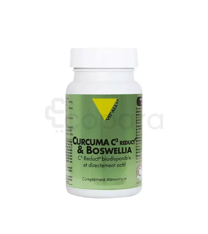 VITALL+ CURCUMA C3 BOSWELLIA BOITE DE 30 GELULES
