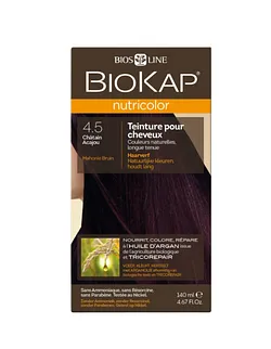 BIOKAP NUTRICOLOR NUMERO 4.5 CHATAIN ACAJOU