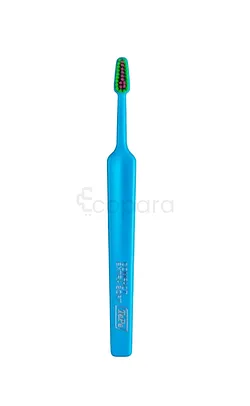 TEPE BROSSE A DENTS COLOUR COMPACT EXTRA SOFT TURQUOISE