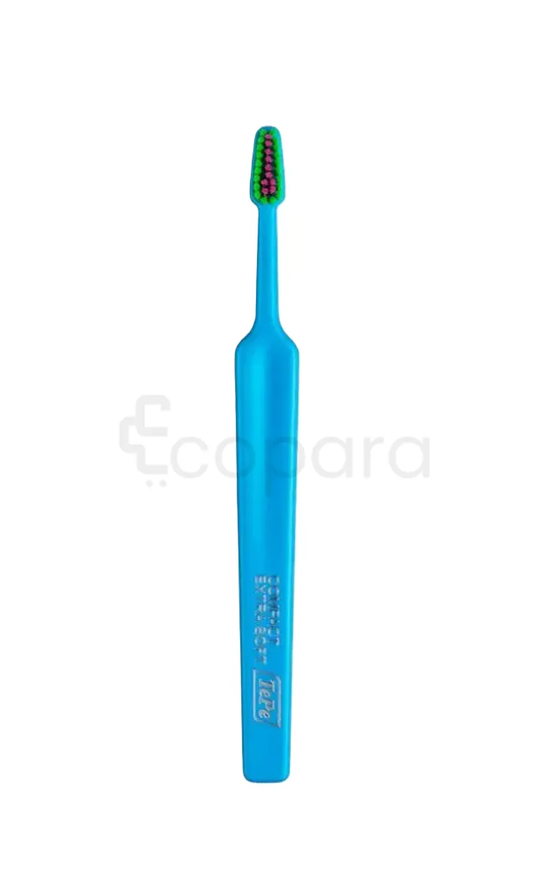 TEPE BROSSE A DENTS COLOUR COMPACT EXTRA SOFT TURQUOISE