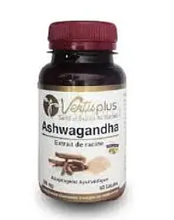 VERTUPLUS ASHWAGANDHA BOITE DE 60 GELULES