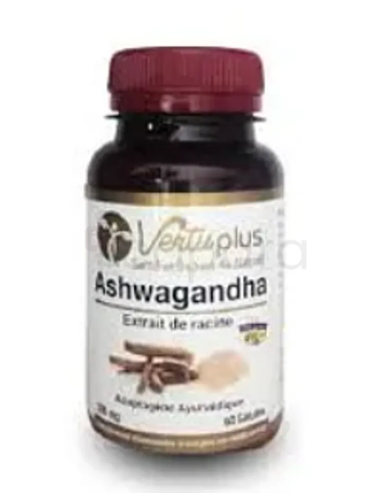 VERTUPLUS ASHWAGANDHA BOITE DE 60 GELULES