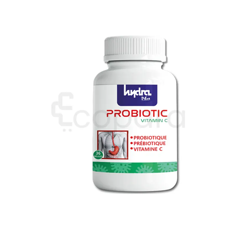 HYDRAPLUS PROBIOTIQUE VITAMINE C BOITE DE 36 GELULES