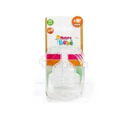 NOTRE BEBE 2 TETINES ANTI-COLIQUE DEBIT NOUVEAU NE +3MOIS REFERENCE BD061-27S