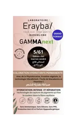 ERAYBA GAMMA NEXT CHATAIN CLAIR MARRON CENDRE 5/61 100ML