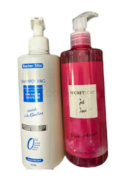 RACINE-VITA PACK SHAMPOOING DOUCEUR ET LEGERETE 420ML + SECRET LOVE GEL DOUCHE 420ML OFFERT