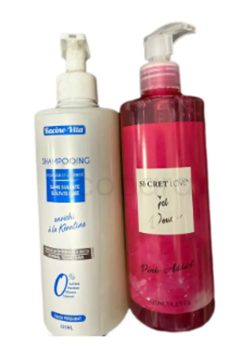 RACINE-VITA PACK SHAMPOOING DOUCEUR ET LEGERETE 420ML + SECRET LOVE GEL DOUCHE 420ML OFFERT