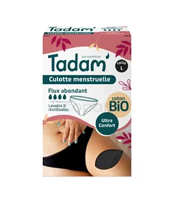 NATUROPERA TADAM' CULOTTE MENSTRUELLE FLUX ABONDANT TAILLE L