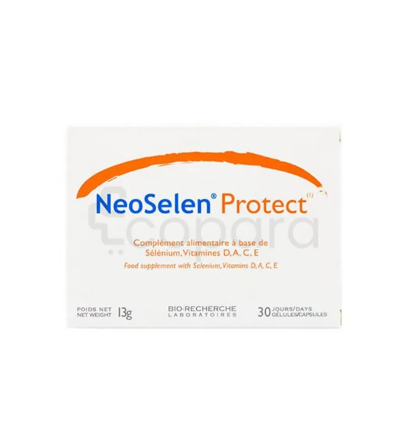 NEOSELEN PROTECT SELENIUM VITAMINES D A C E BOITE DE 30 GELULES