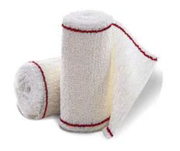 BANDE VELPEAU ROUGE 20CM