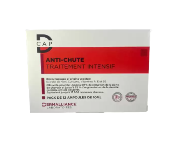 D-CAP AMPOULES TRAITEMENT INTENSIF ANTI-CHUTE 12*10ML