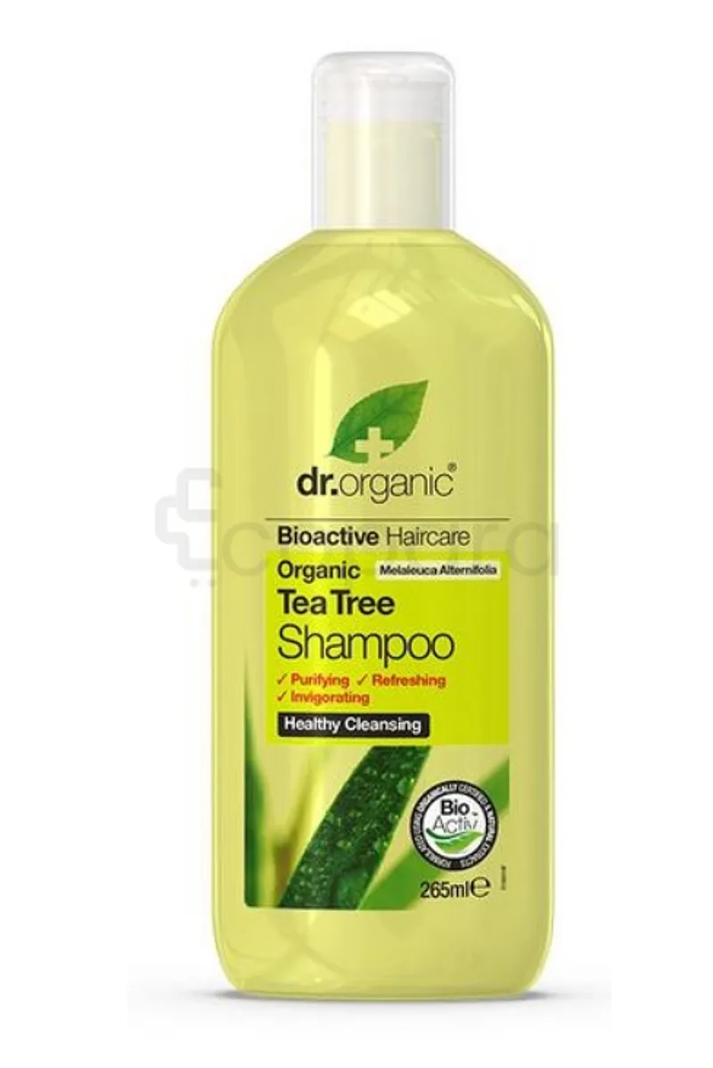 DR ORGANIC SHAMPOOING TEA TREE ALOE VERA 265ML