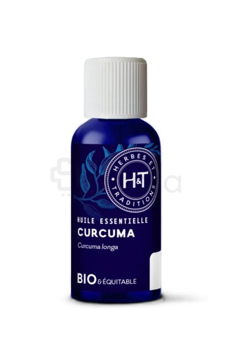 H&T HUILE DE ROSE CURCUMA BIO 5ML