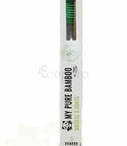 DENTI SMILE MY PURE BROSSE A DENTS BAMBOU MED VERT REFERENCE 011550
