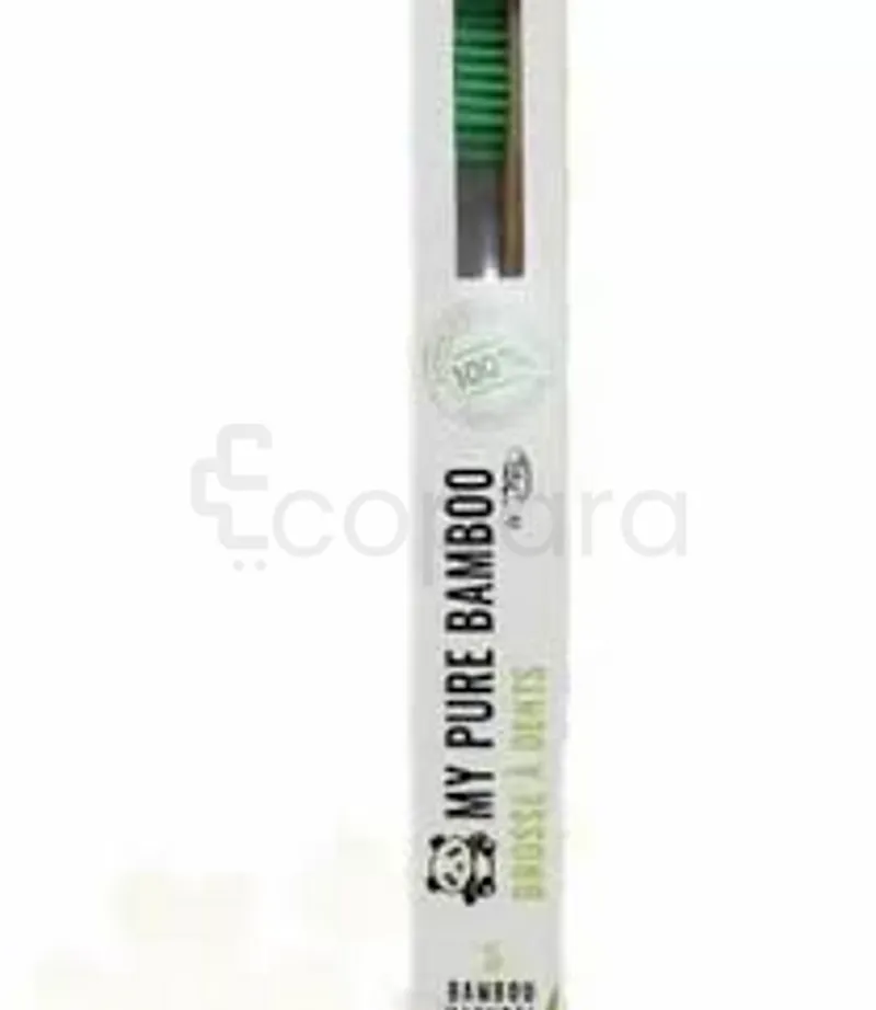 DENTI SMILE MY PURE BROSSE A DENTS BAMBOU MED VERT REFERENCE 011550