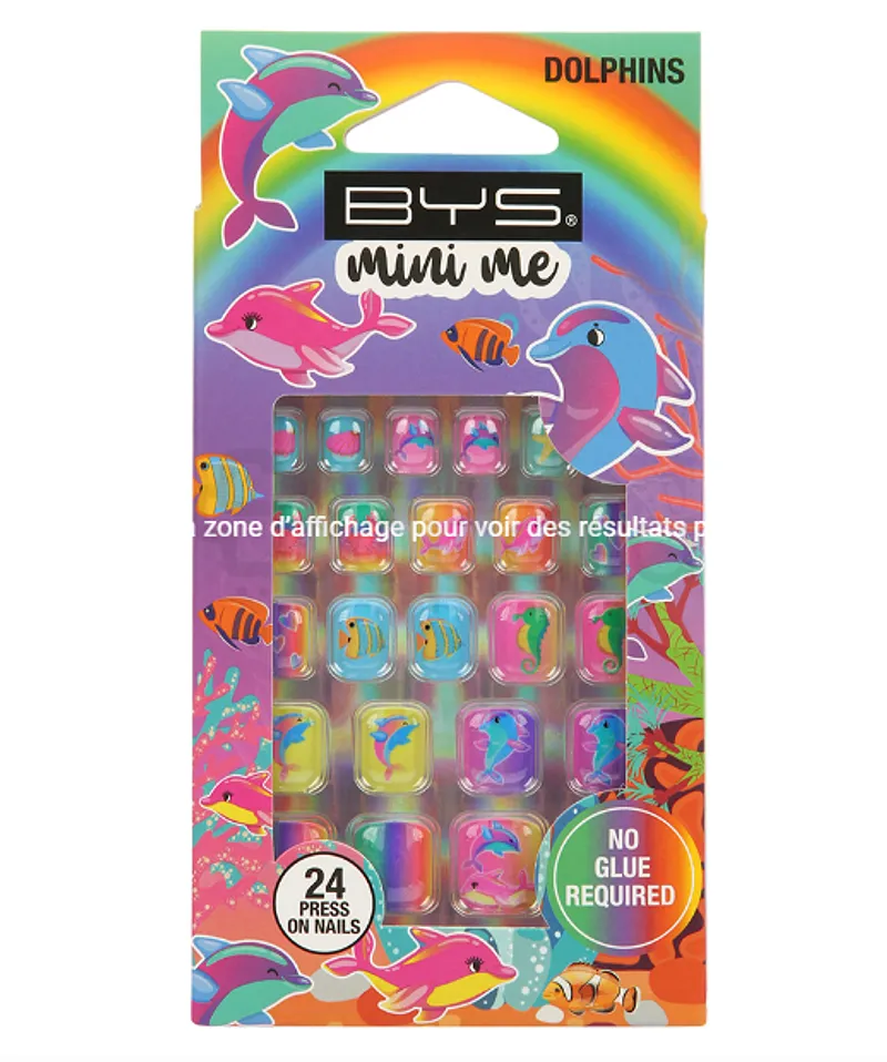BYS MINI NAILS DOLPHINS
