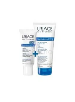 URIAGE BARIEDERM CICA SPF50+ 40ML + BARIEDERM CICA GEL NETTOYANT 200ML