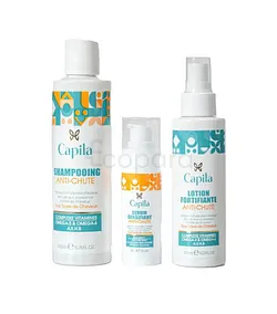 CAPILA PACK SHAMPOOING ANTI-CHUTE 200ML + SERUM DENSIFIANT ANTI-CHUTE 125ML + LOTION FORTIFIANTE ANTI-CHUTE 30ML
