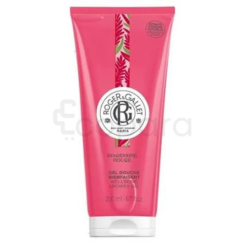 ROGER ET GALLET GINGEMBRE ROUGE GEL DOUCHE BIENFAISANT 200ML