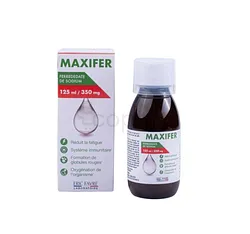 MAXIFER FERREDEDATE DE SODIUM 125ML/350MG