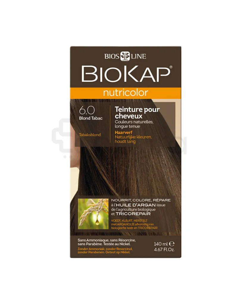 BIOKAP NUTRICOLOR NUMERO 6.0 BLOND TABAC