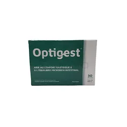 OPTIGEST CHARBON VEGETAL ACTIVE EXTRAIT DE FENOUIL 400MG BOITE DE 30 GELULES