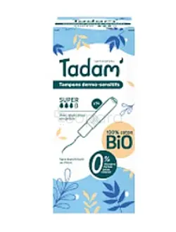 TADAM TAMPONS SUPER AVEC APPLICATEUR BOITE DE 14