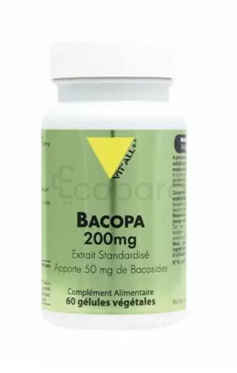 VITALL+ BACOPA 250MG BOITE DE 60 GELULES