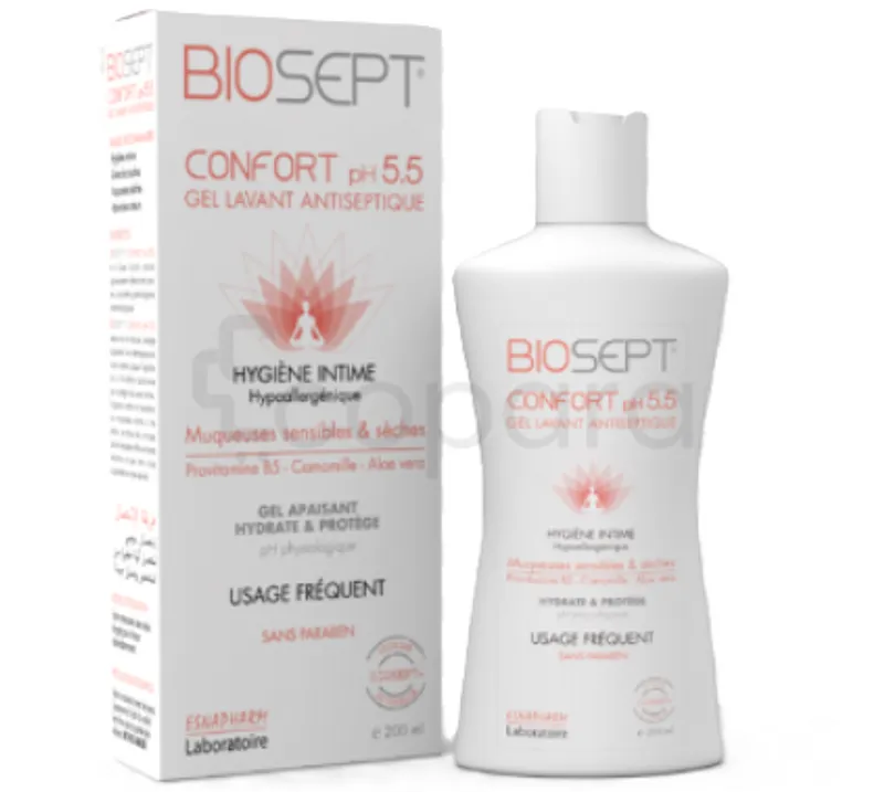 BIOSEPT CONFORT PH 5.5 GEL LAVANT ANTISEPTIQUE 200ML