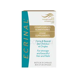 ECRINAL TRAITEMENT CHEVEUX DE 1 MOIS BOITE DE 30 CAPSULES