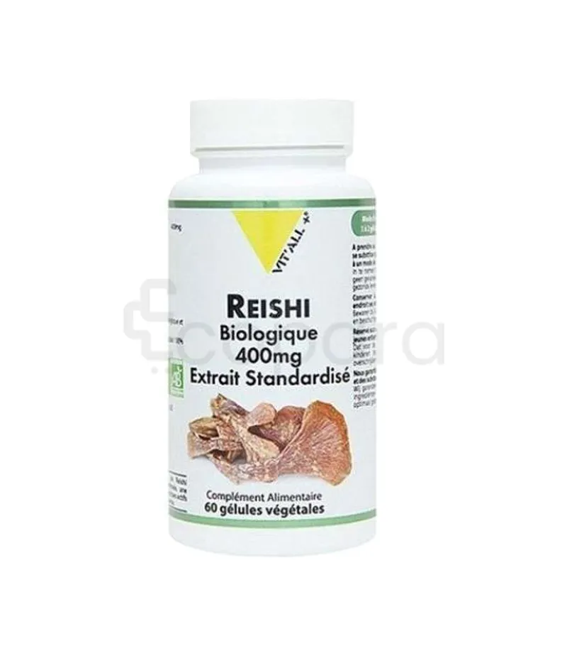 VITALL+ REISHI BIOLOGIQUE 400MG BOITE DE 60 GELULES