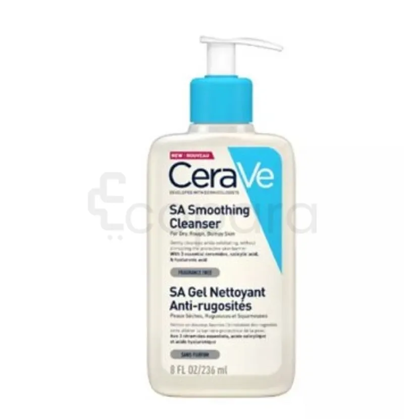 CERAVE SA GEL NETTOYANT ANTI-RUGOSITES PEAU SECHE ET RUGUEUSE 236ML