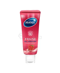 MANIX GEL LUBRIFIANT INTIME FRAISE 80ML