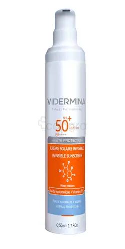VIDERMINA ECRAN SOLAIRE INVISIBLE SPF50 50ML