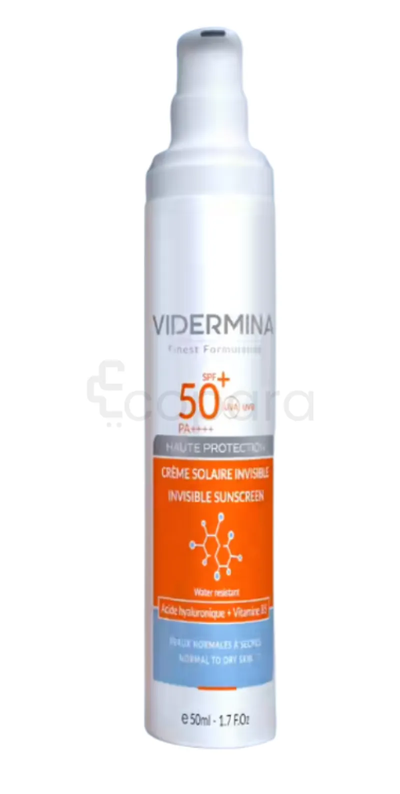 VIDERMINA ECRAN SOLAIRE INVISIBLE SPF50 50ML
